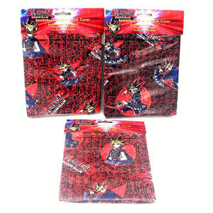 YuGiOh Enter The Shadow Realm Stretchable Fabric Book Cover -Sealed - Lot of 3